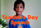 Teachers Day Speech for Kids